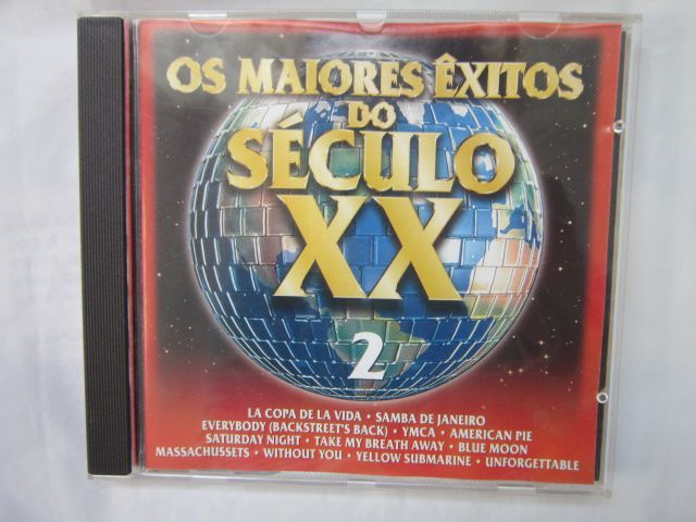 cd música Os maiores exitos do seculo vinte XX