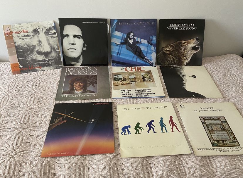 Discos VINIL LP Barbara Dickson, James Taylor, Supertramp