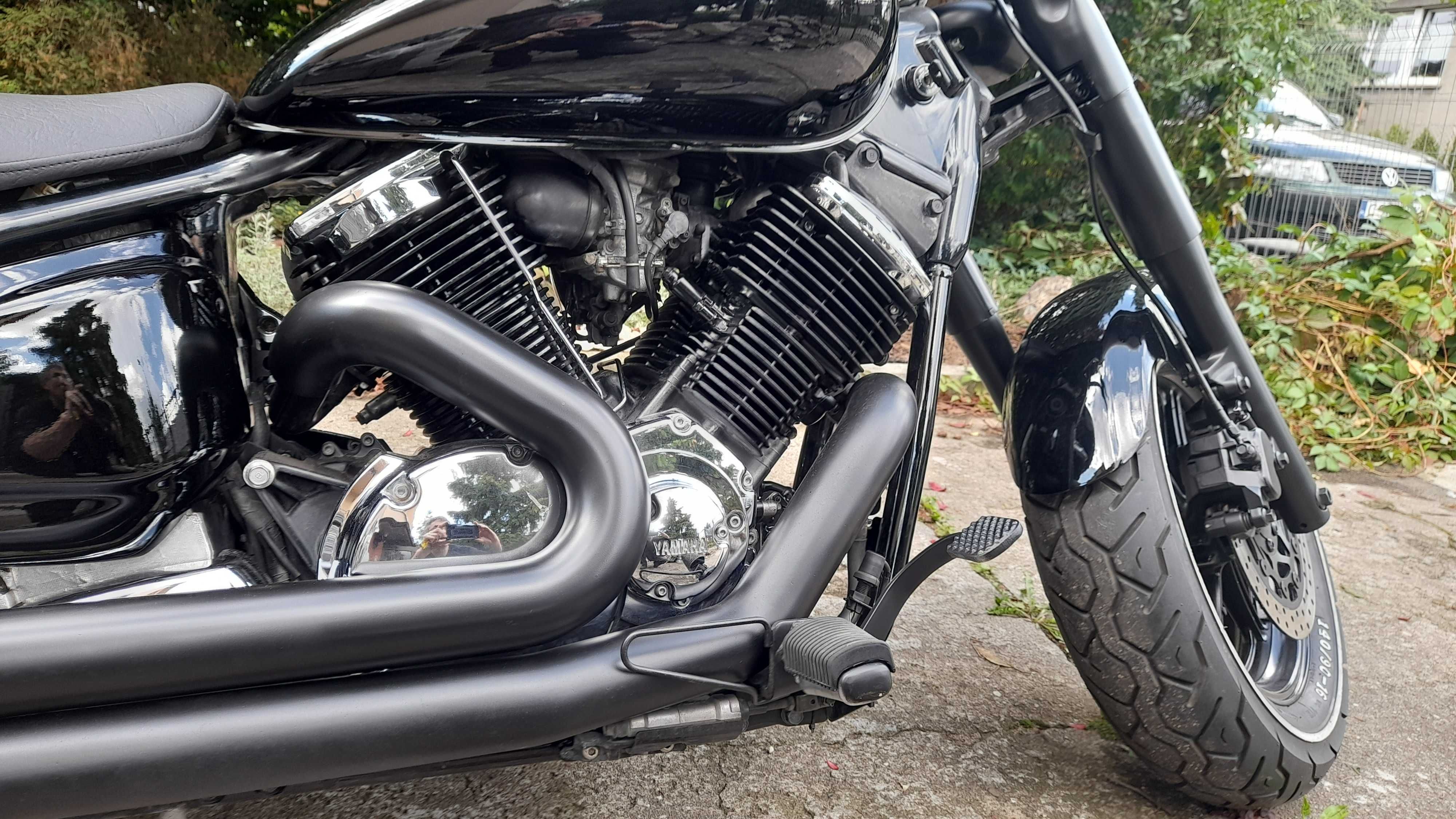 xvs  1100  drag  star  2007 rok zamiana