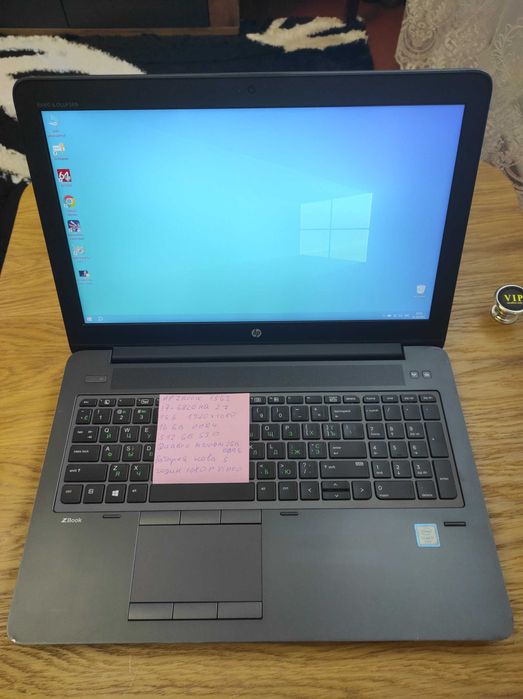 HP ZBook 15 G3 15.6/I7-6820HQ/16ГБ DDR4/512 GB SSD/M1000M 2GB DDR5