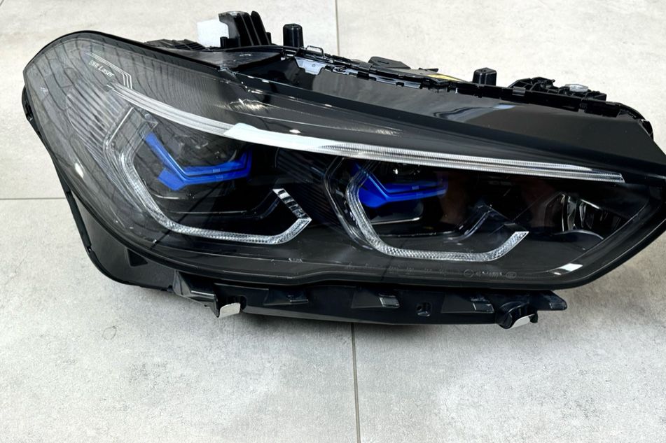 Фары Laser shadow line BMW X5 G05 оптика лазер блек бмв г 05