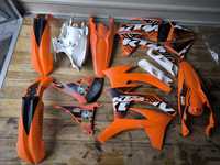 KTM EXC SX 125 r2013 Plastiki, owiewki, osłony, błotniki,