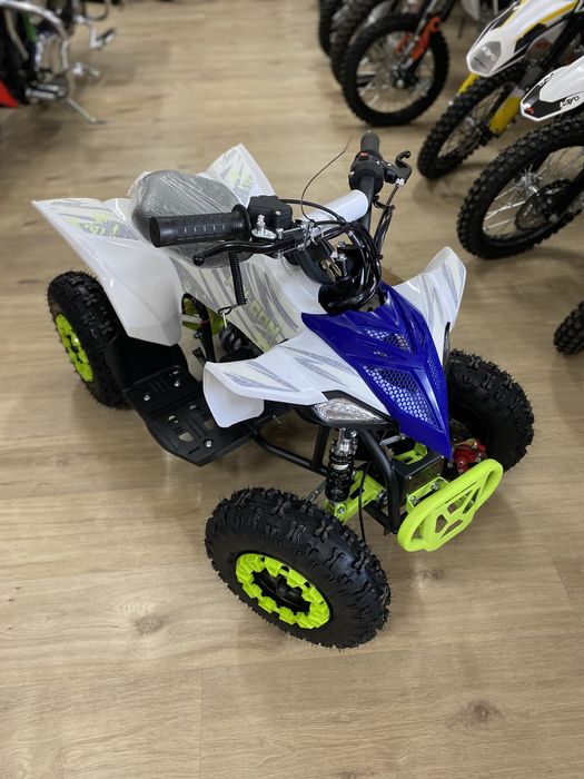 Quad mini ATV dla dzieci elektryczny 1000W spalinowy rozrusznik