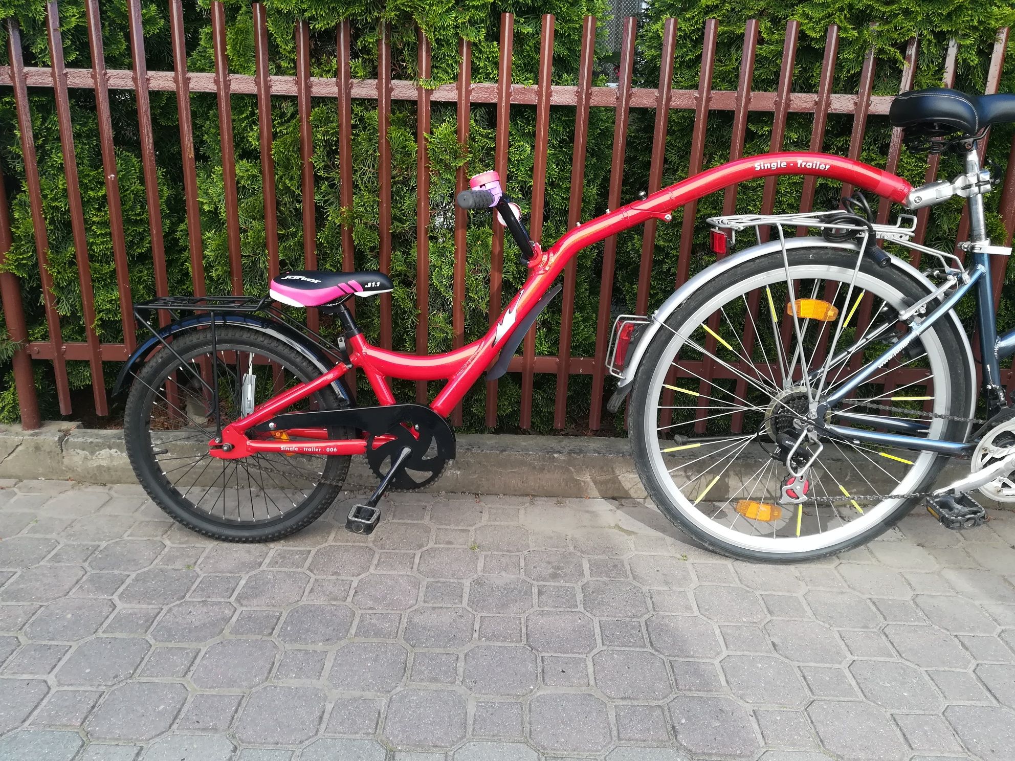 Hol rowerowy przyczepka