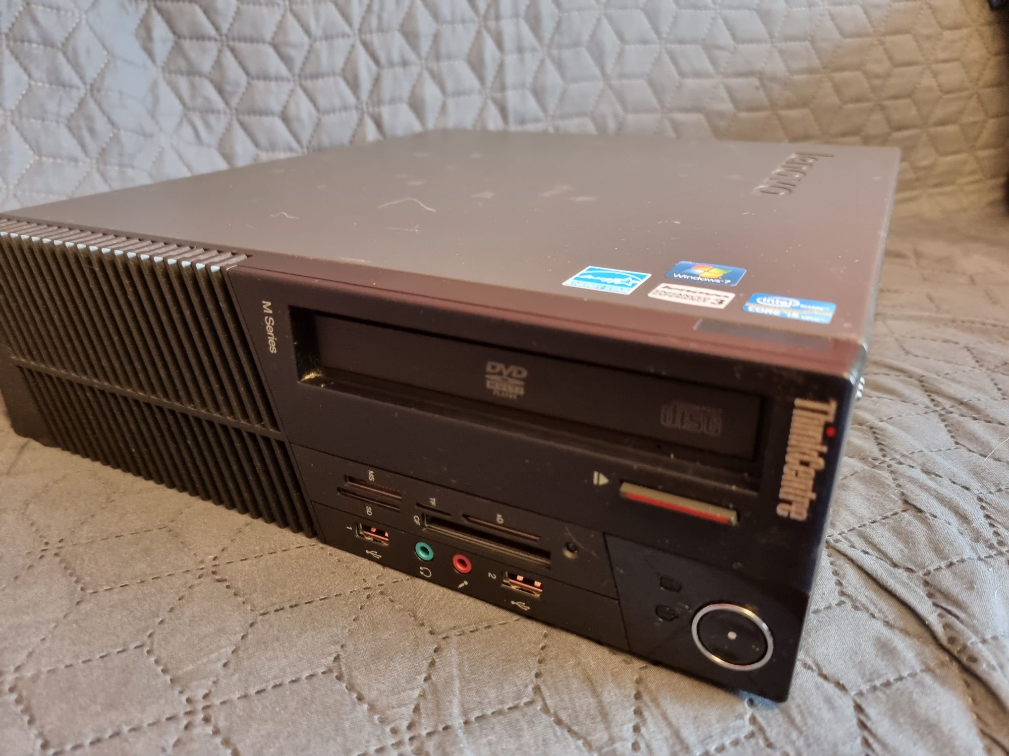 Lenovo Thinkcentre M92p komputer 64 bit Intel 120GB mini slim stacja