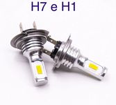 Kit Led H7 H1 e H3 160w 8000Lm