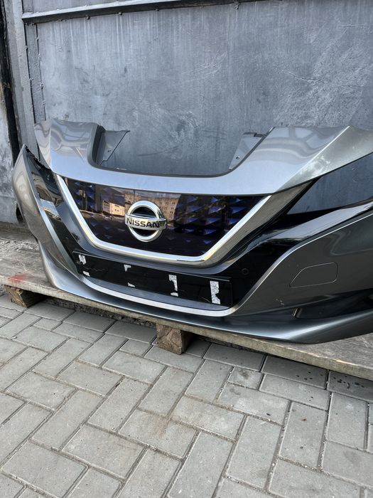Розборка  nissan leaf 2 від 2018 р бампер капот крилля радіатори
