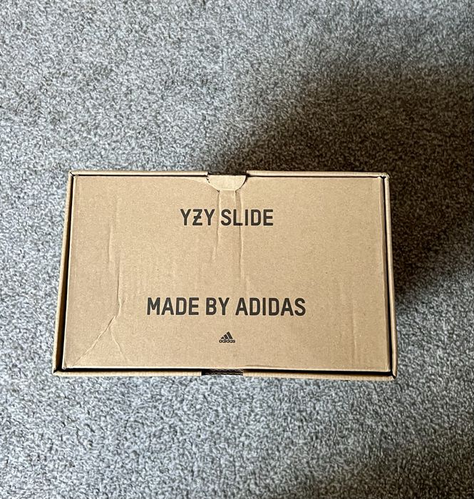 Klapki Yezzy Slide Onyx czarne 43 Kanye West y2k style