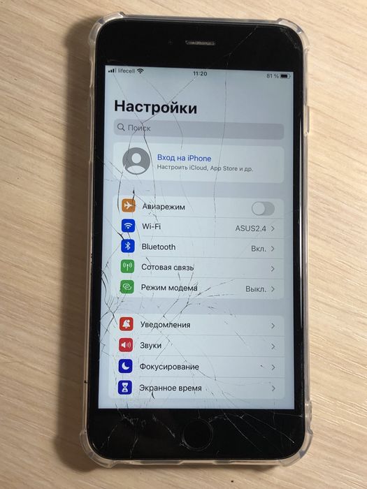 Iphone 6s plus 64gb neverlock, батарея 93%