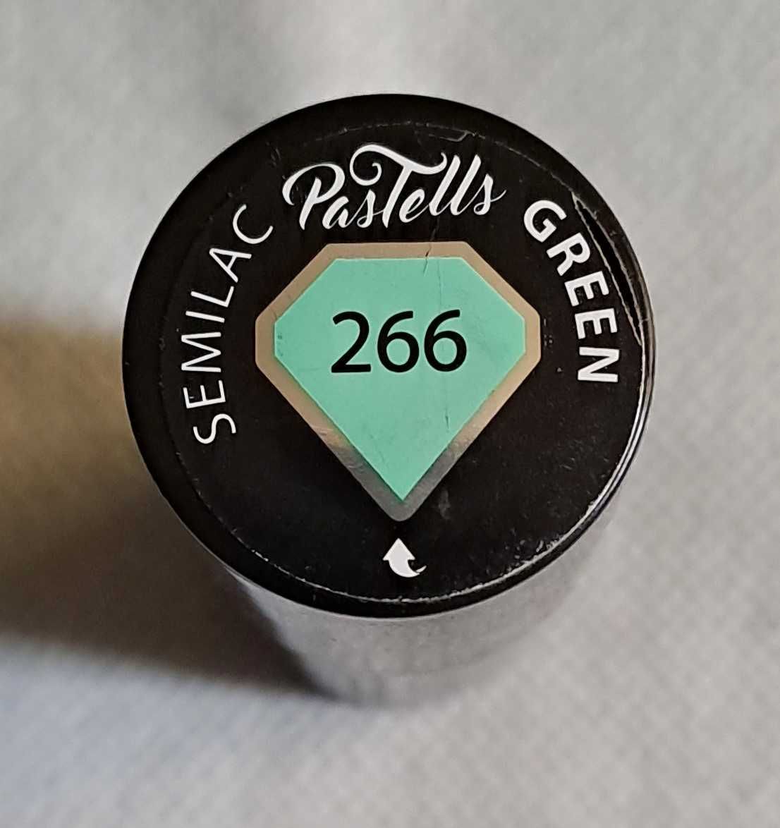 Lakier do paznokci Semilac 7ml pastells green 266