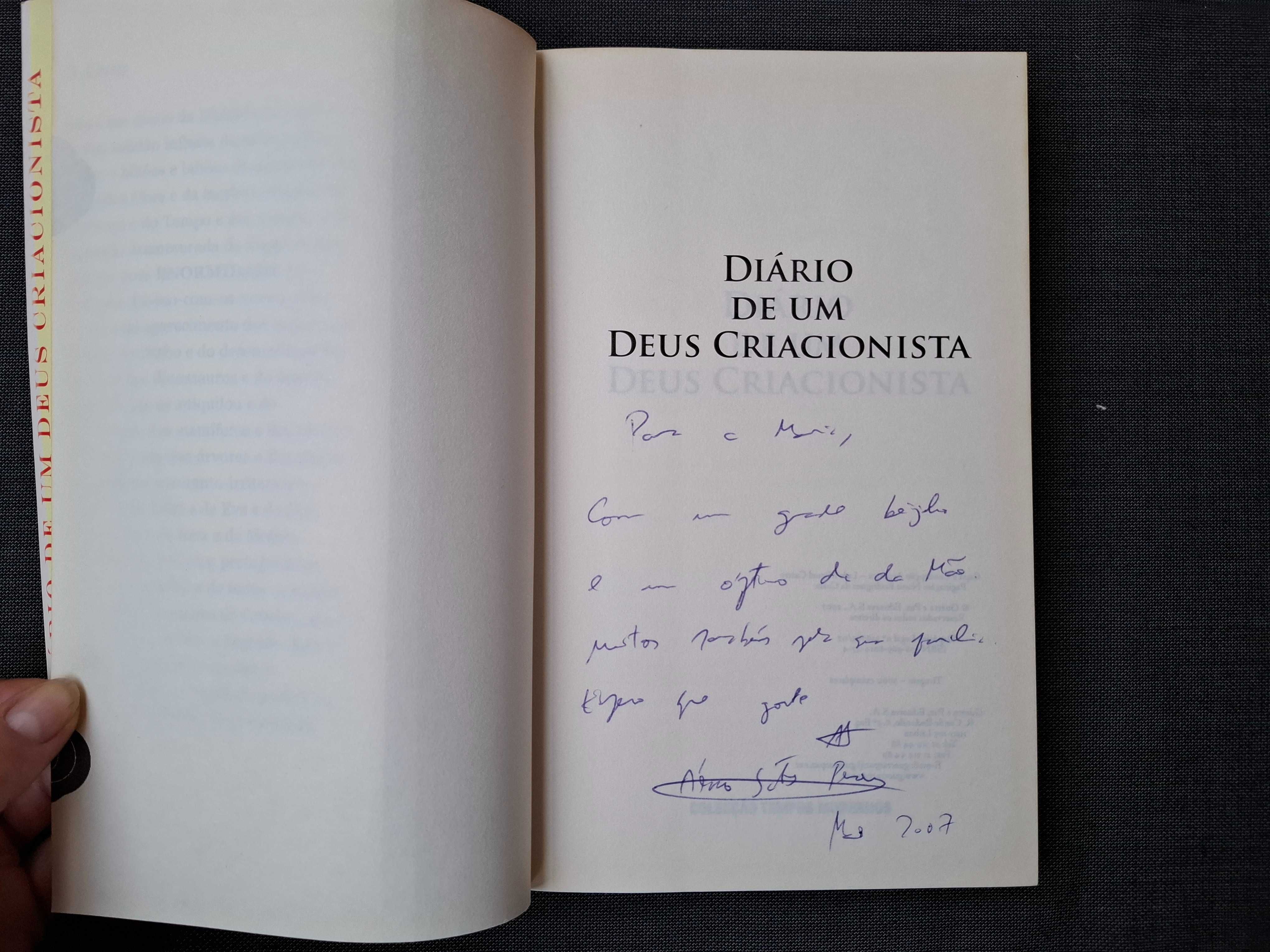 Diário de Um Deus Criacionista, Álvaro Santos Pereira