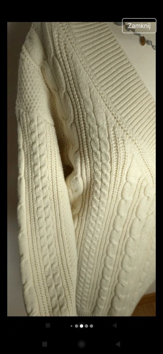 Sweter sukienka tunika next
