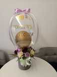Flower box kwiaty z mydla