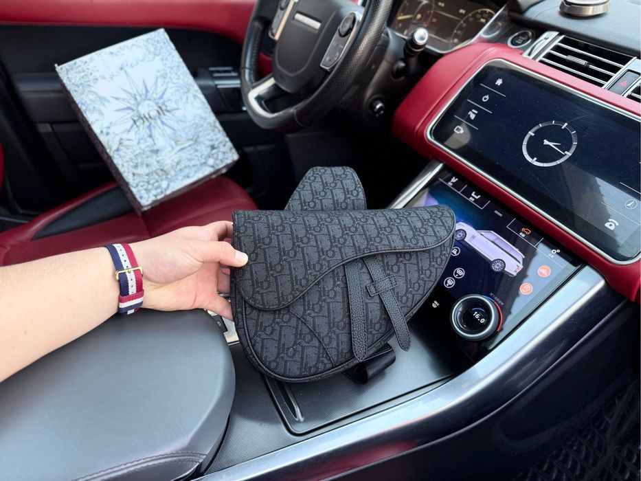 DOiR Saddle bag сумка черная унисекс мужская седло louis vuitton