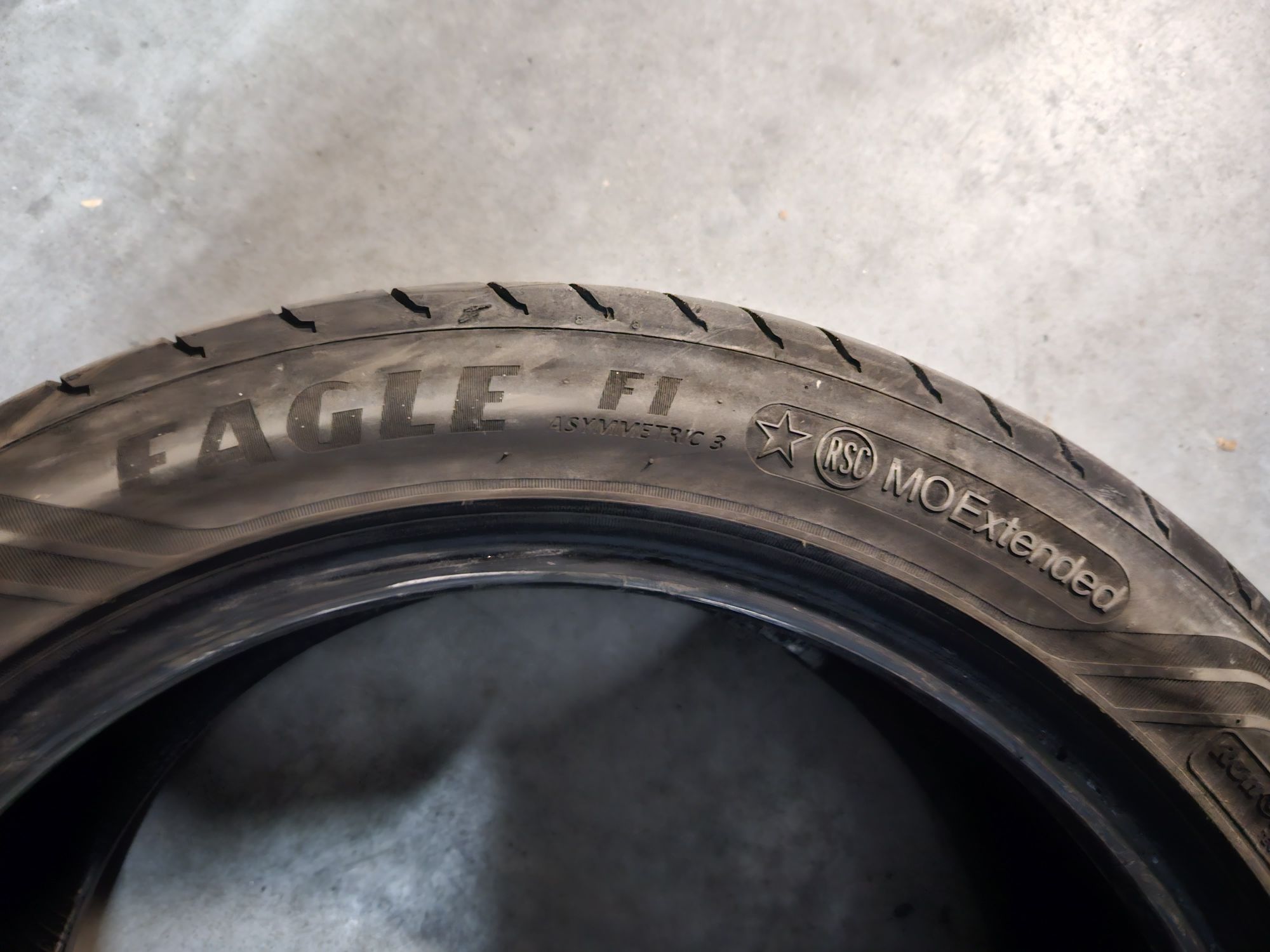 Opony Letnie Goodyear 245/45/18 run flat 2 sztuki