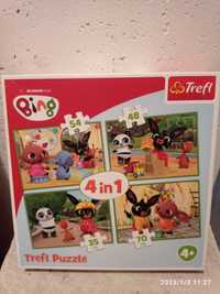 Trefl. Puzzle Bing. 4w1.