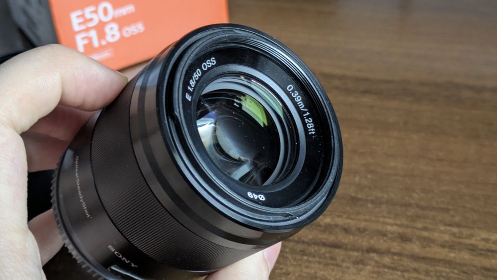 Obiektyw Sony E50mm F1.8 SEL50F18 E-mount