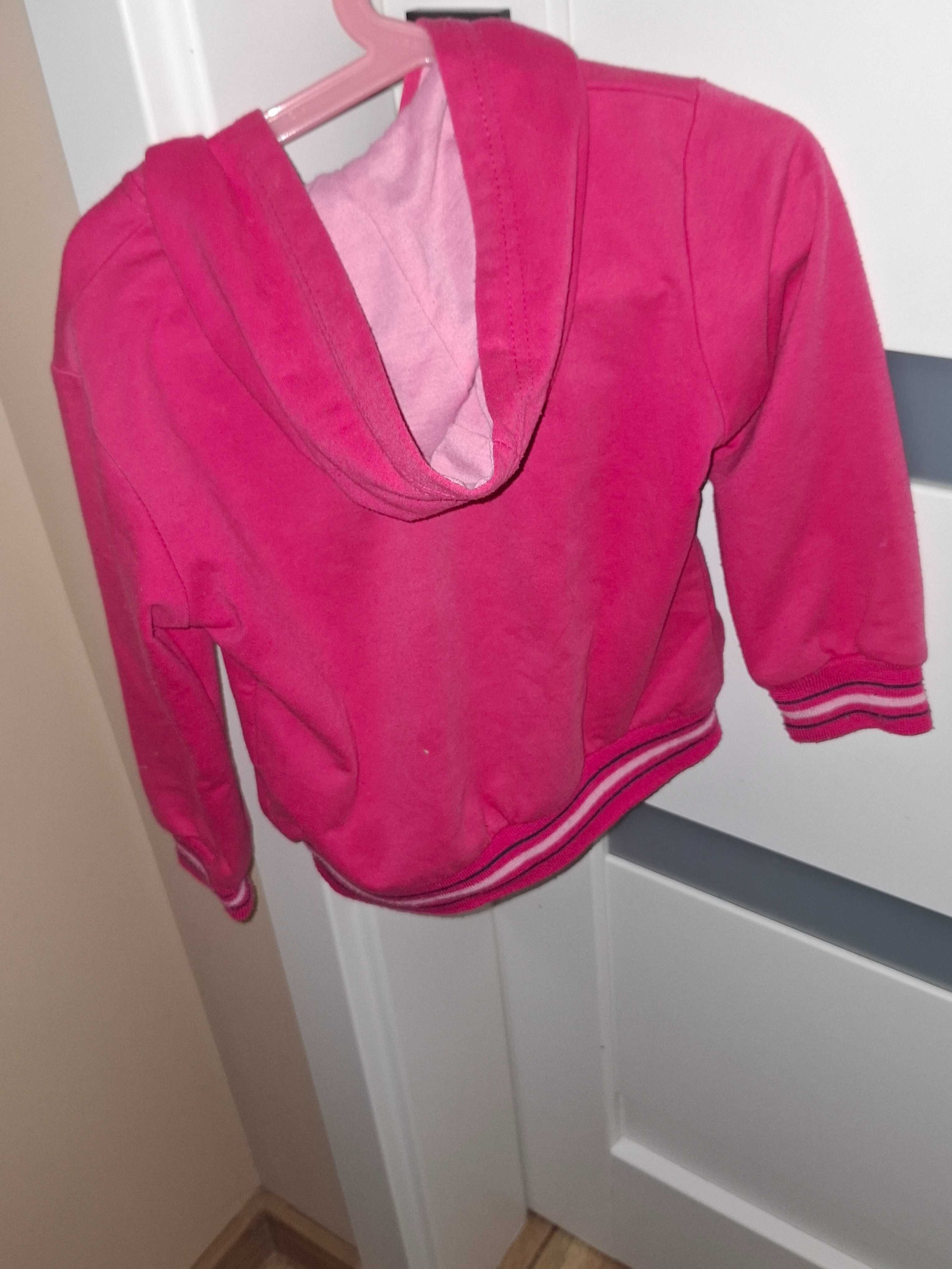 Bluza dziewczęca z aplikacją r. 110