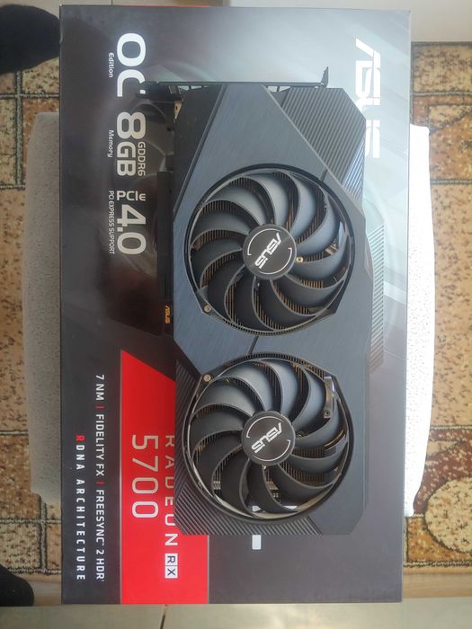 Відеокарта ASUS DUAL RX 5700 8Gb EVO