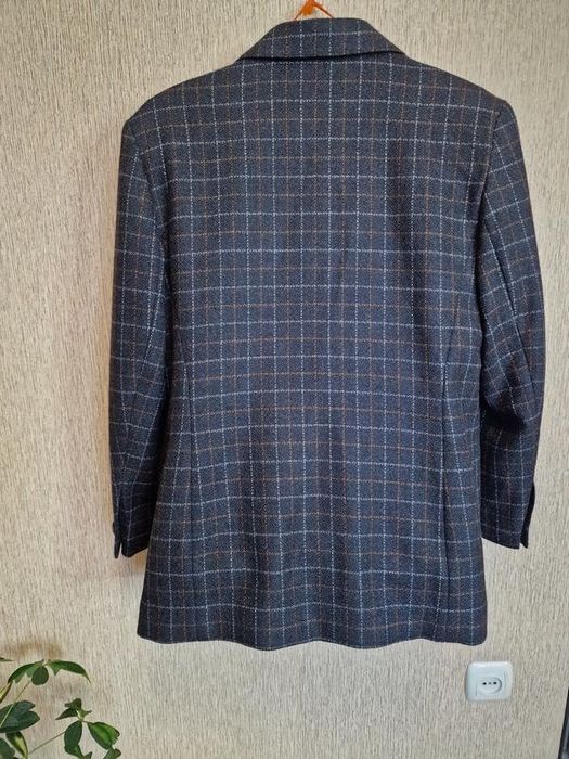 жакет, піджак з натуральної вовни creation atelier gj, оригінал