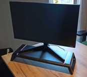 Podstawka pod monitor LED rgb usb 3.0 uchwyt gamingowa dla gracza