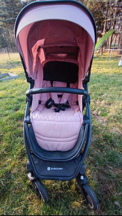 Wózek spacerowy CorsoRose kolor ciemno różowy do 22 kg EuroCart