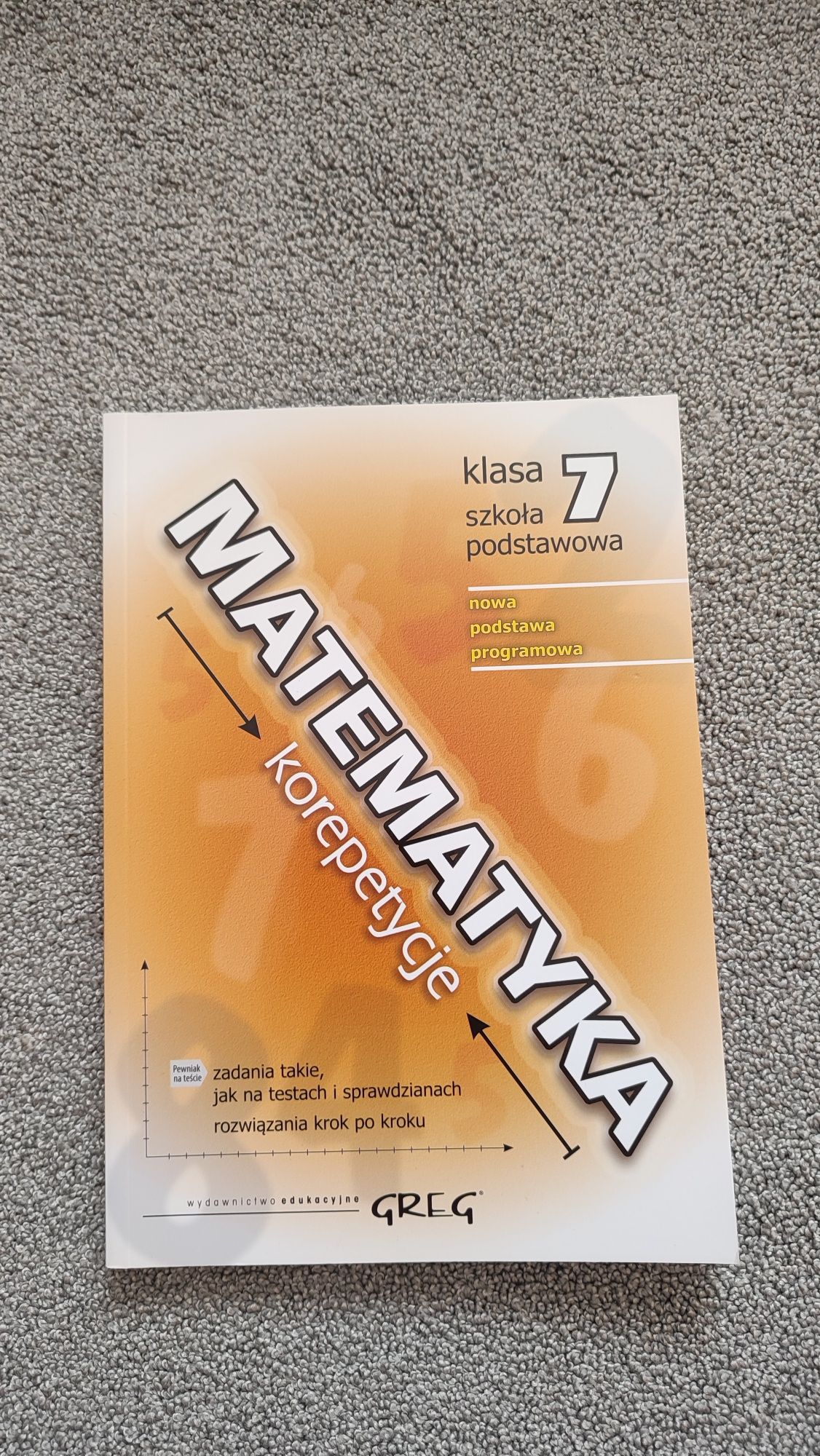 Matematyka korepetycje klasa 7 greg