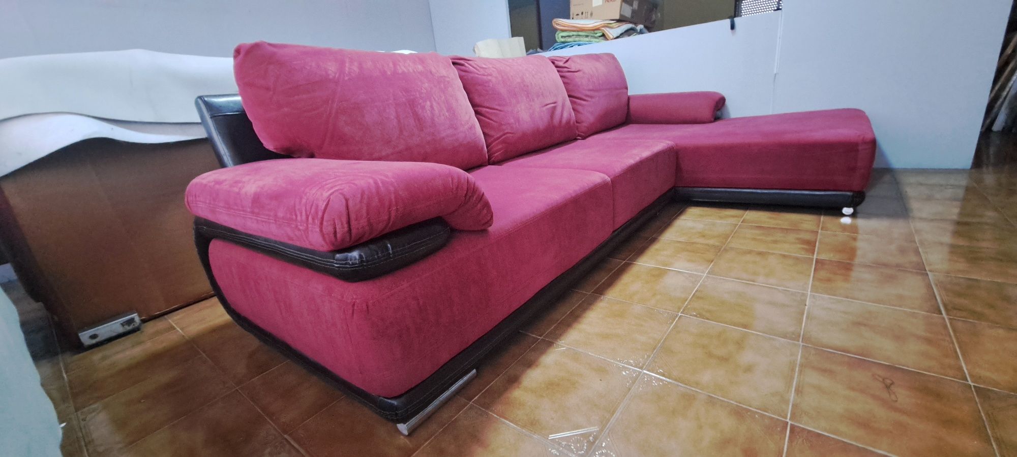 Sofá chais long usado
