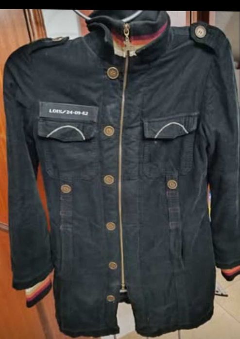 Casaco vintage da Lois medidas na foto