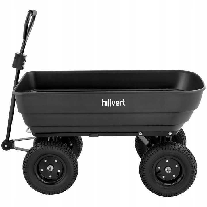 Садовий візок тачка Hillvert - 350 кг - 125 л