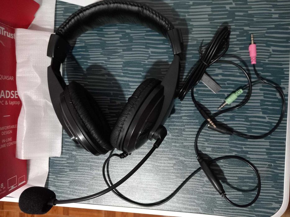 Auscultadores com fios novo Trust