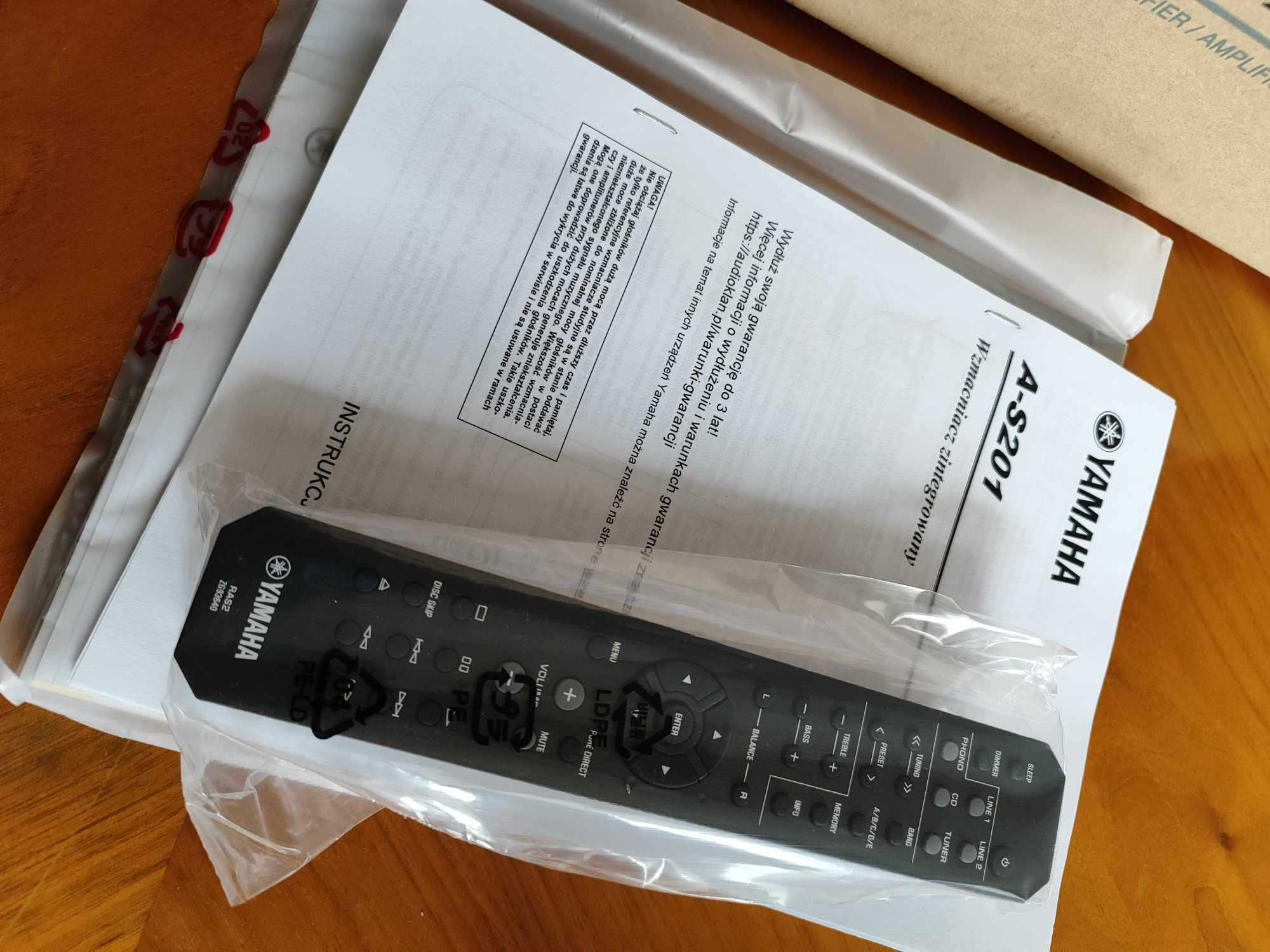Wzmacniacz YAMAHA A-S201 Czarny
