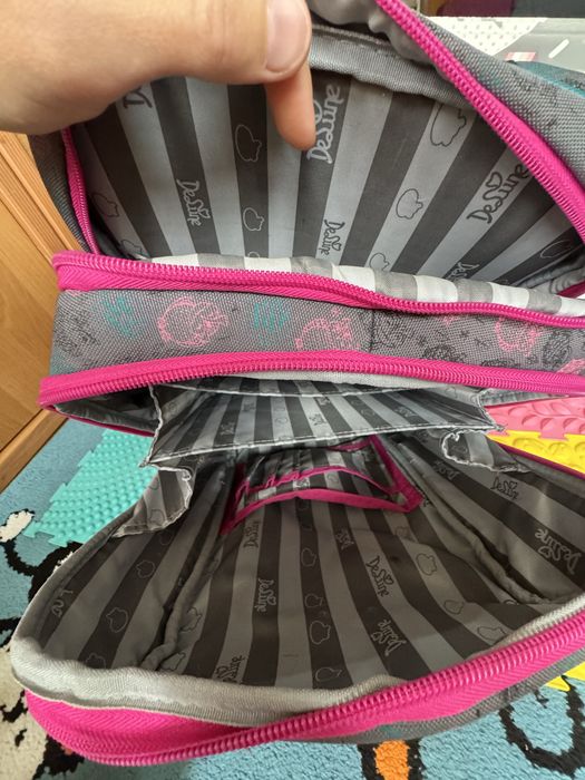 Firmowy plecak szkolny firmy DeLune