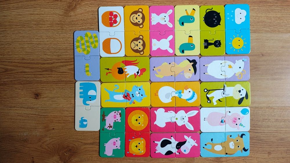 Układanka CzuCzu przeciwieństwa