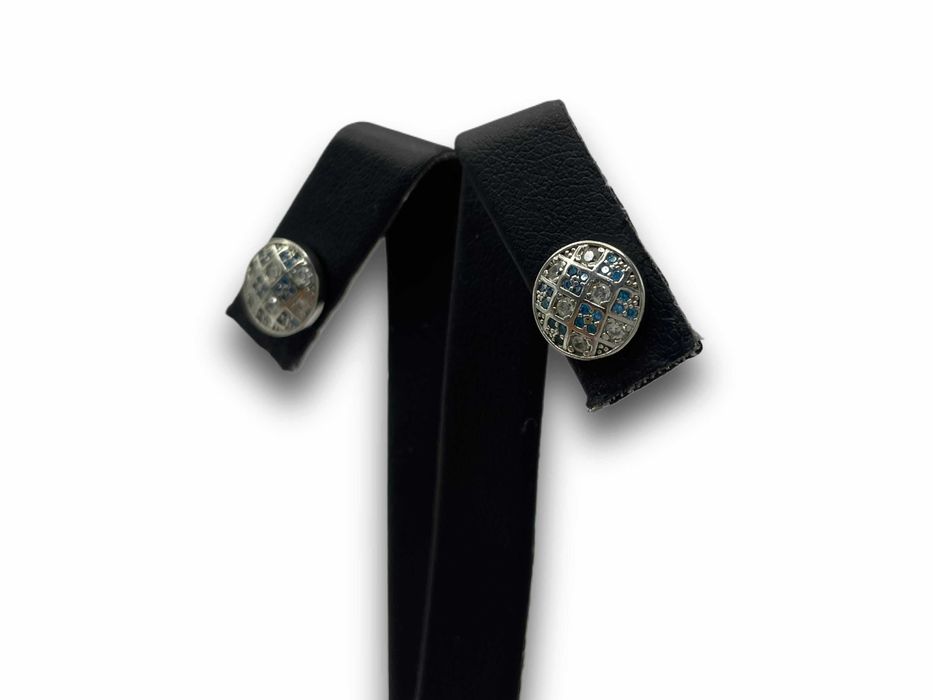 Srebrne kolczyki z cykoniami pr.925 w.2,58g