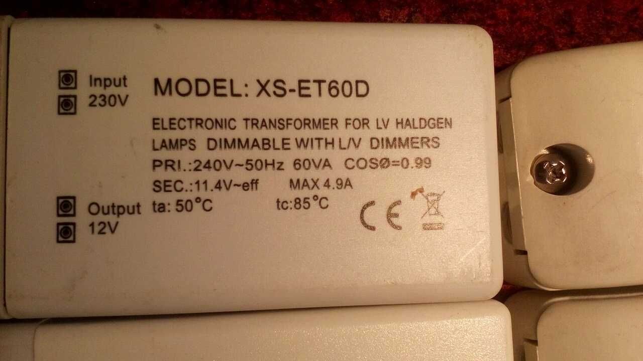 Transformator elektroniczny 240v na 12v