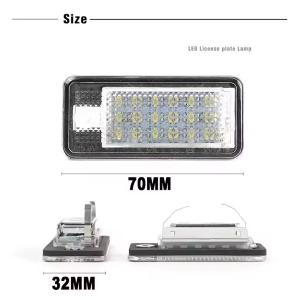 Luz matricula Led - Audi - passat