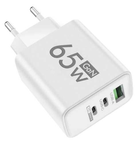 Nowa ładowarka GaN szybkie ładowanie 65W USB typu C ładowarka PD 3.0