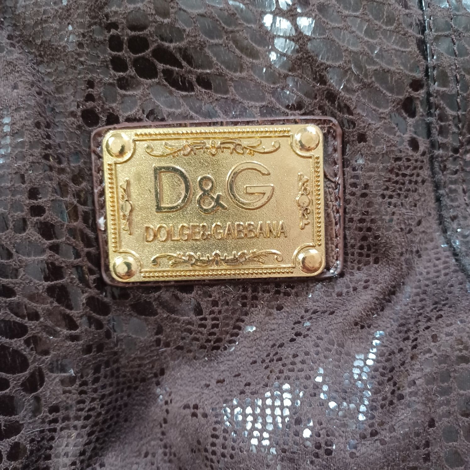 Duża torebka Dolce&Gabbana jak nowa 40-50 cm/A4/XXL