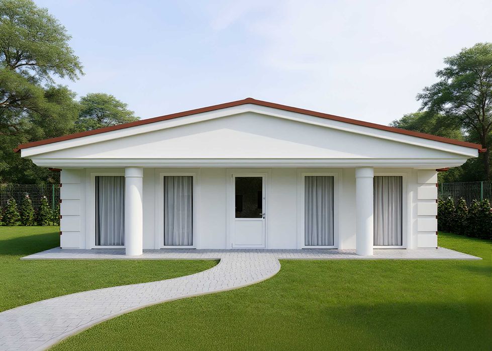 Dom mobilny szkieletowy całoroczny