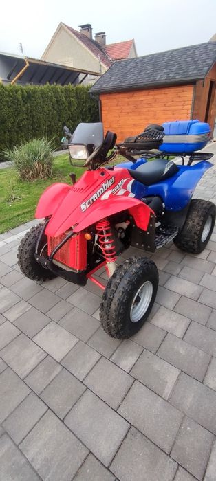 Quad Polaris Scrambler 500, 2012rok 8500km rok ubezpieczenie L7e  dyst