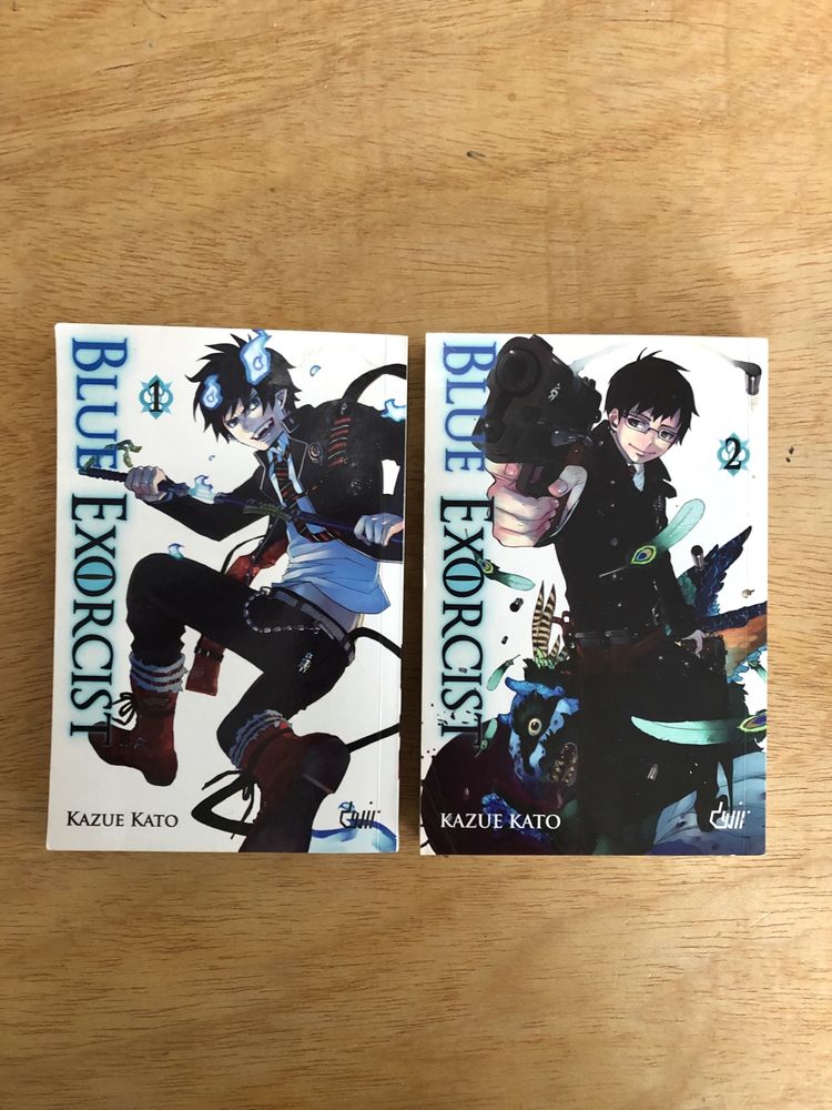 Mangas Blue Exorcist vol 1 e 2