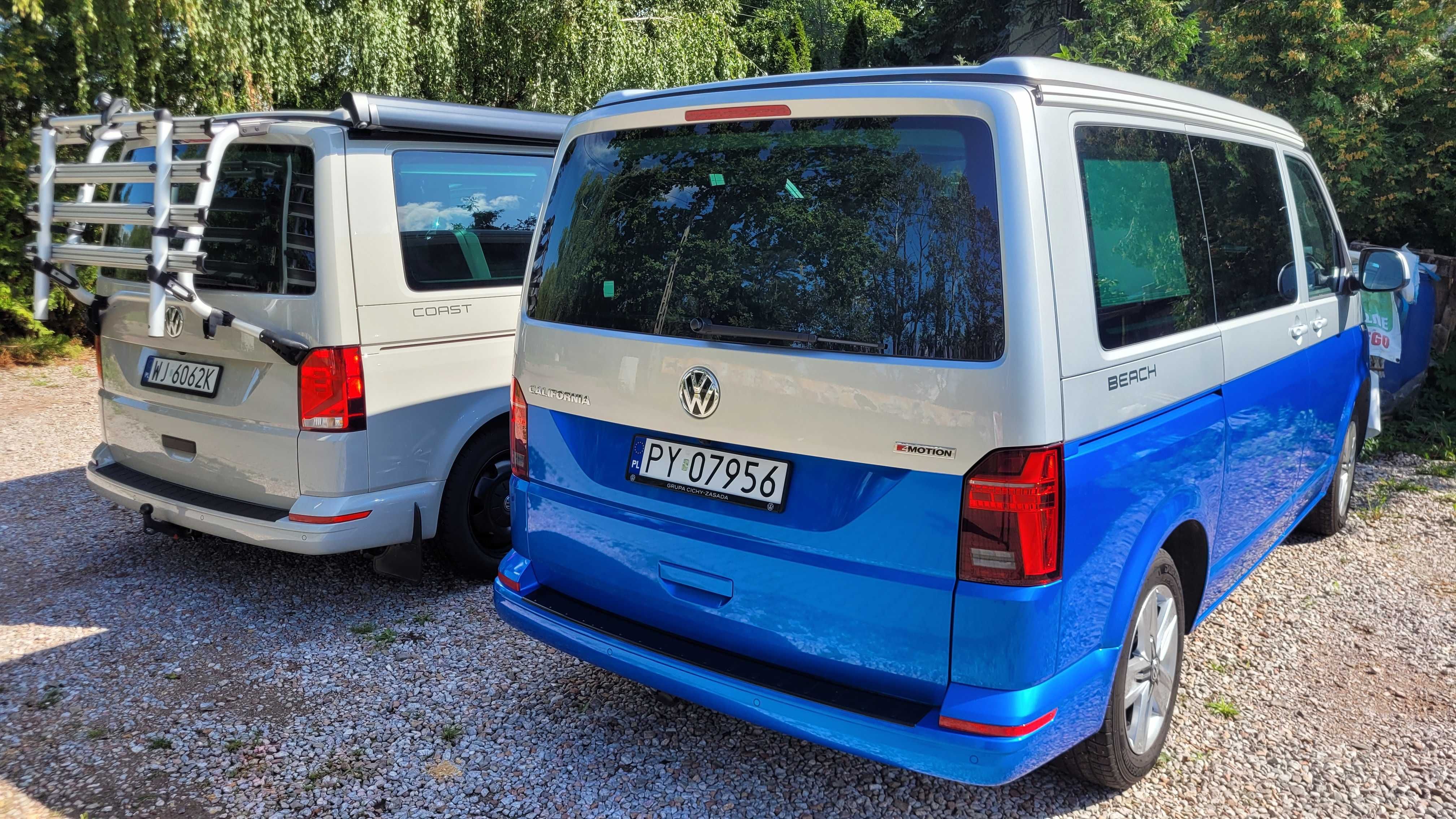 Wynajem kampera Volkswagen California T6.1 4X4 do 7 osób podróżujących