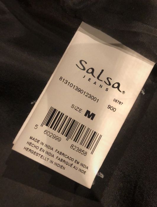 Blusão salsa em pele tamanho M