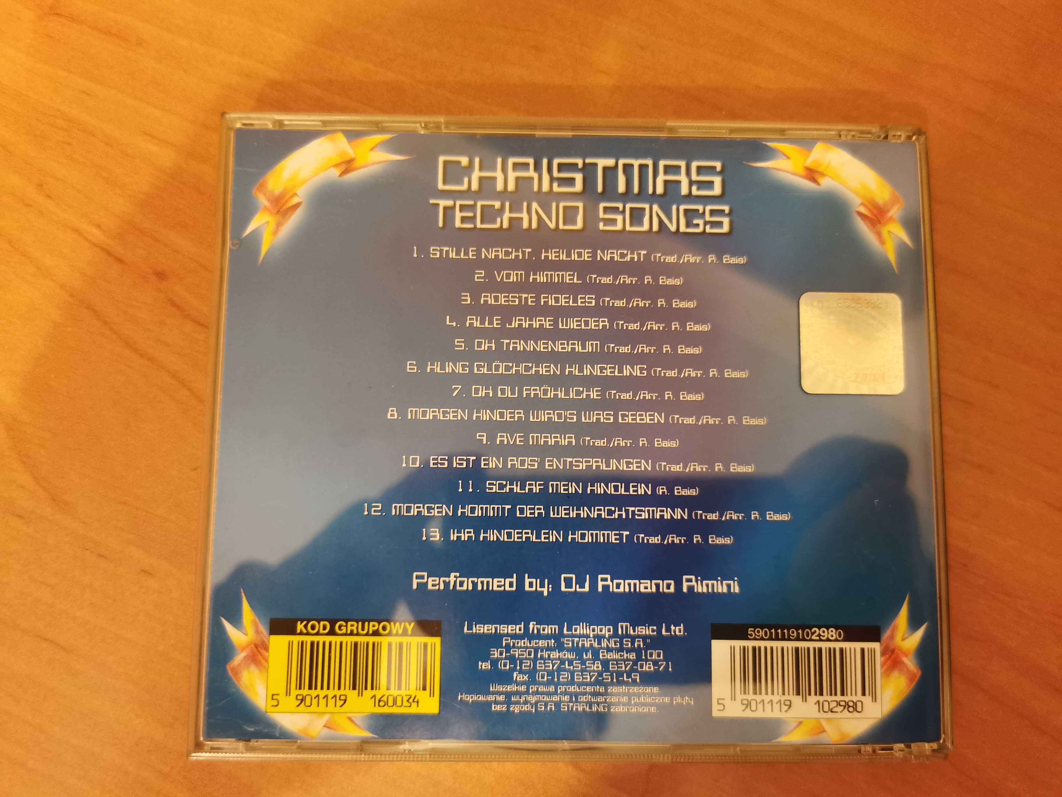 CD Christmas Techno Songs