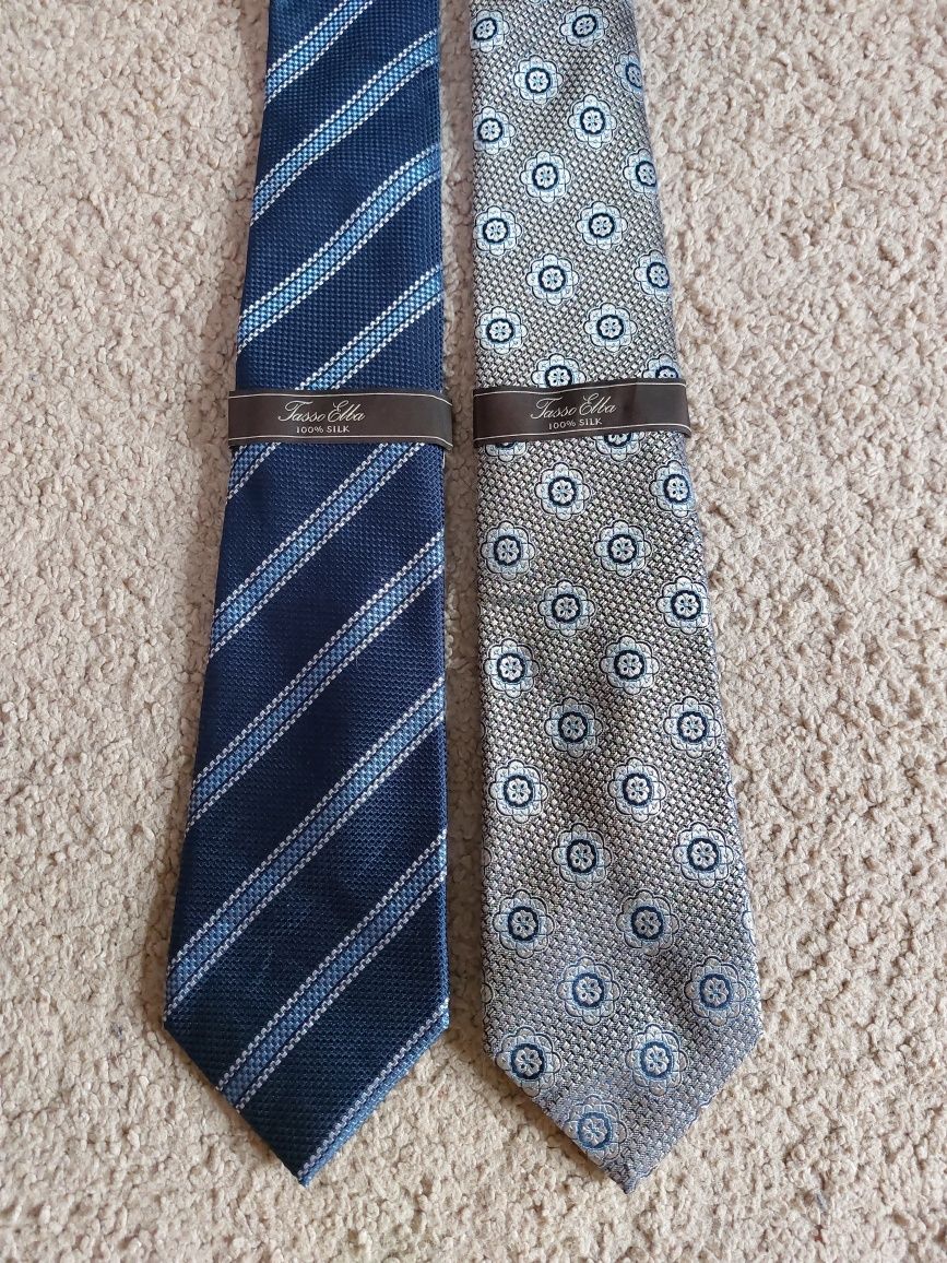 Мужские галстуки Tasso Elba. Оригинал. 100% шёлк. Новые.