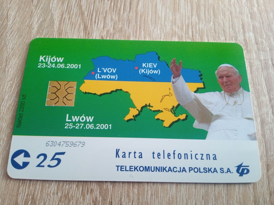 Karta telefoniczna chipowa 51D