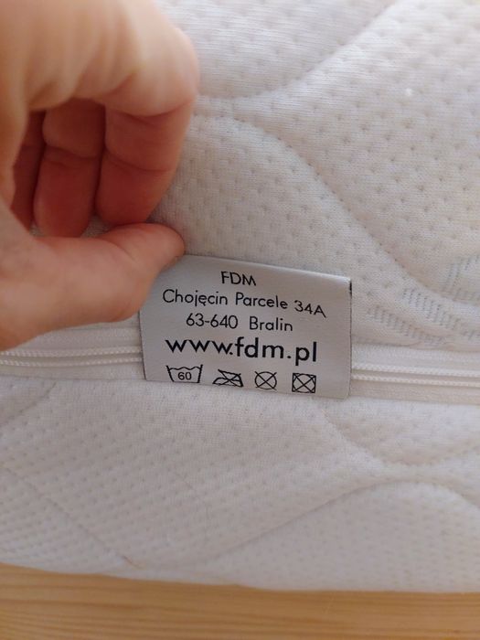 Materac z kokosem 140x200, Fabryka Dobrych Materacy (FDM)