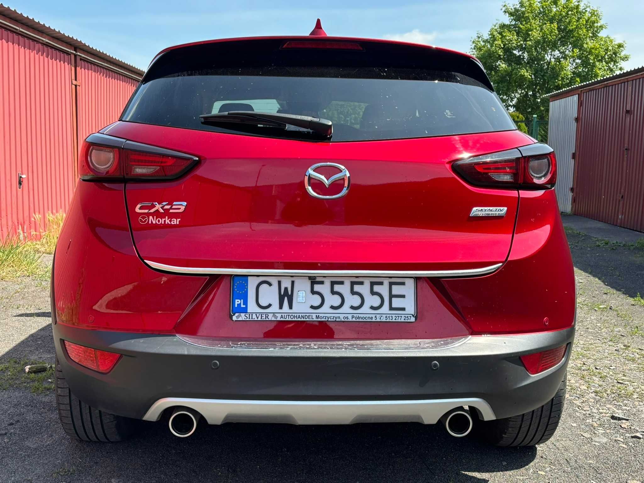 Mazda CX-3 SKY-ACTIV bogata wersja, niski przebieg