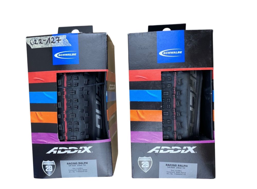 Dwie opony Schwalbe Racing Ralph, 29x2.10, FV23%, nowa /022-127